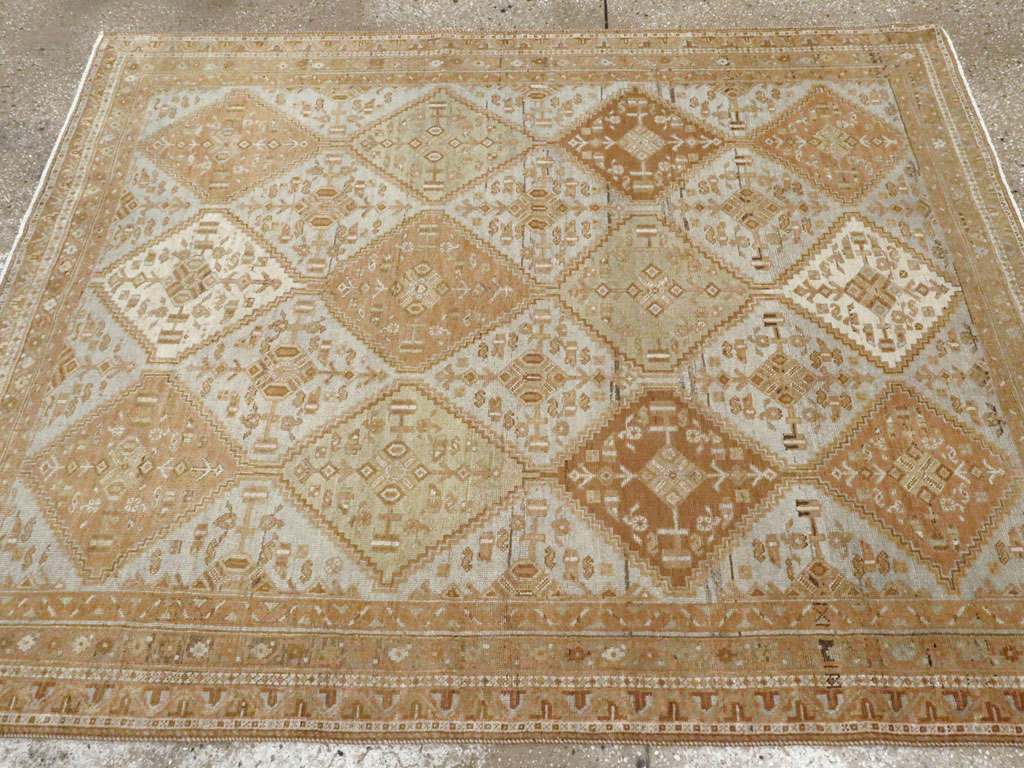 Vintage Persian Afshar Rug, No.25627 - Gsblank