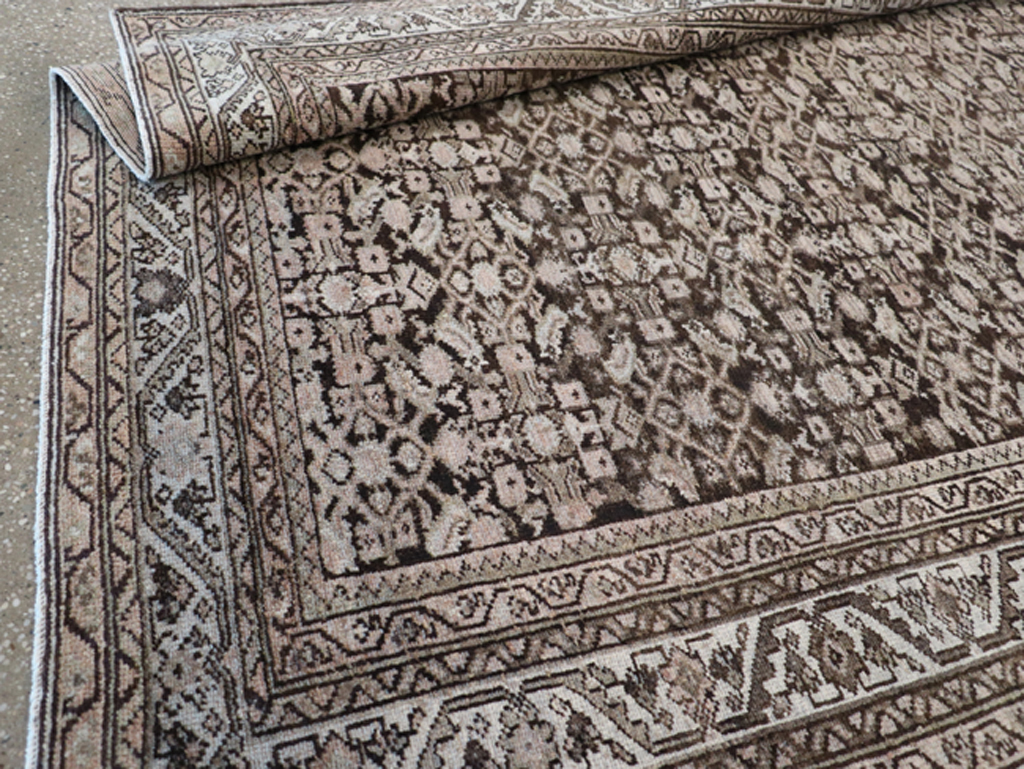 Antique Persian Malayer Carpet, No.25664 - Gsblank