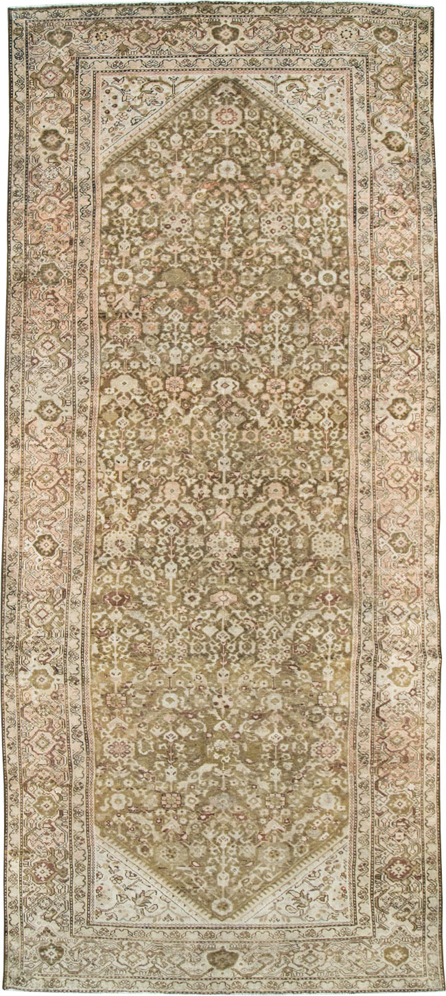 Antique Persian Malayer Gallery Carpet, No.25667 - Gsblank