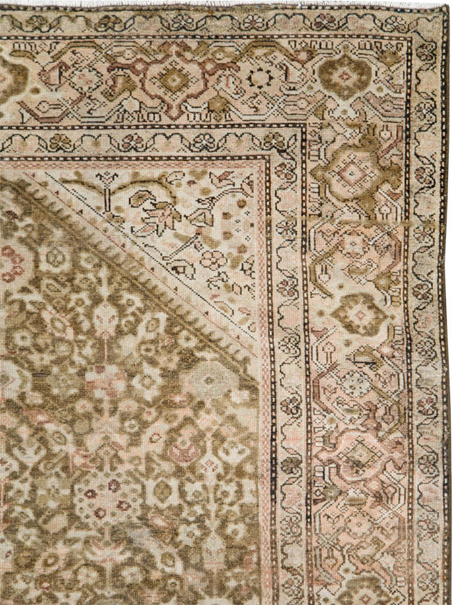 Antique Persian Malayer Gallery Carpet, No.25667 - Gsblank