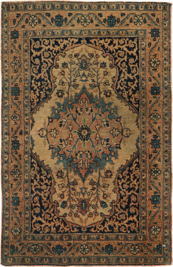 Antique Tabriz Hagi Jalili Rug, No.25684 - Gsblank