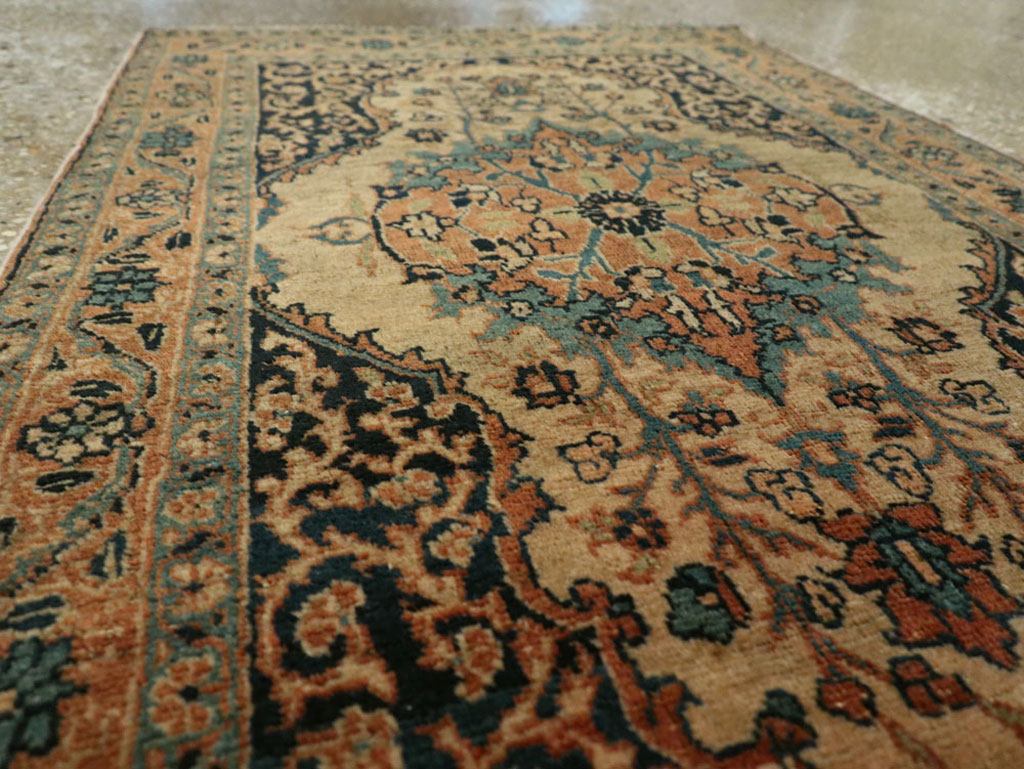 Antique Persian Tabriz Hagi Jalili Rug, No.25684 - Gsblank
