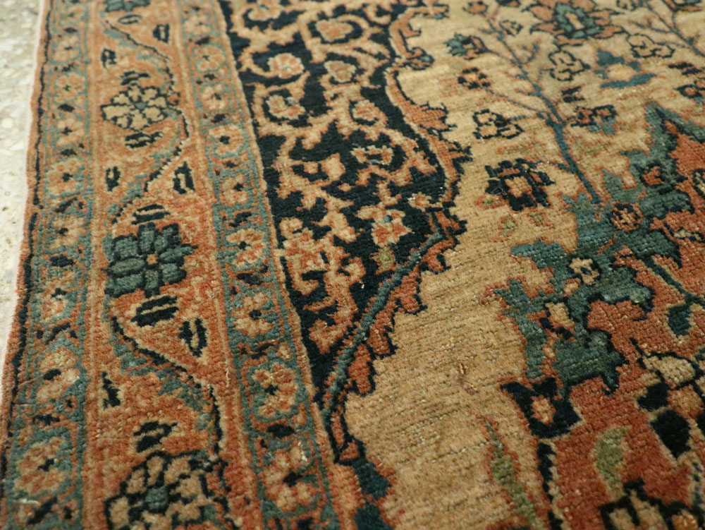 Antique Tabriz Hagi Jalili Rug, No.25684 - Gsblank