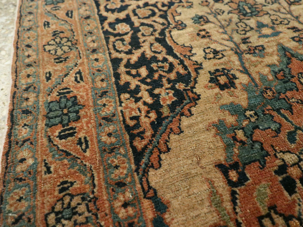 Antique Persian Tabriz Hagi Jalili Rug, No.25684 - Gsblank