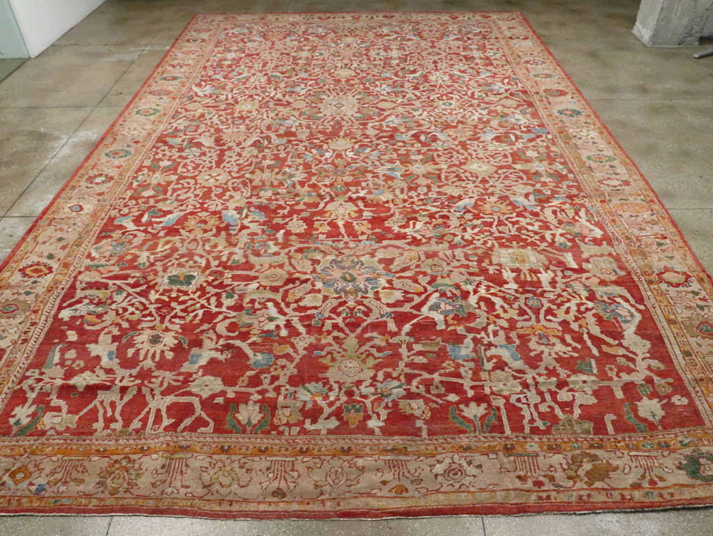 Antique Persian Mahal Carpet, No.25685 - Gsblank
