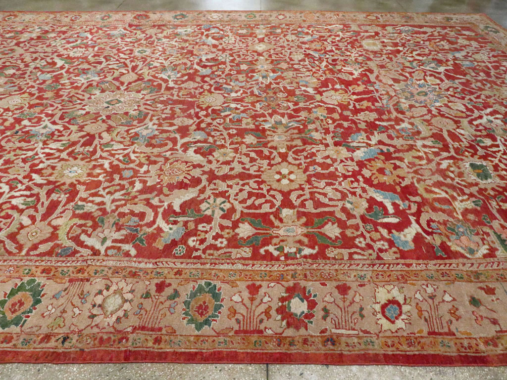 Antique Persian Mahal Carpet, No.25685 - Gsblank