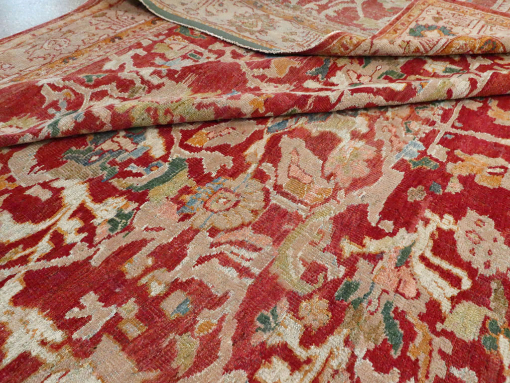 Antique Persian Mahal Carpet, No.25685 - Gsblank