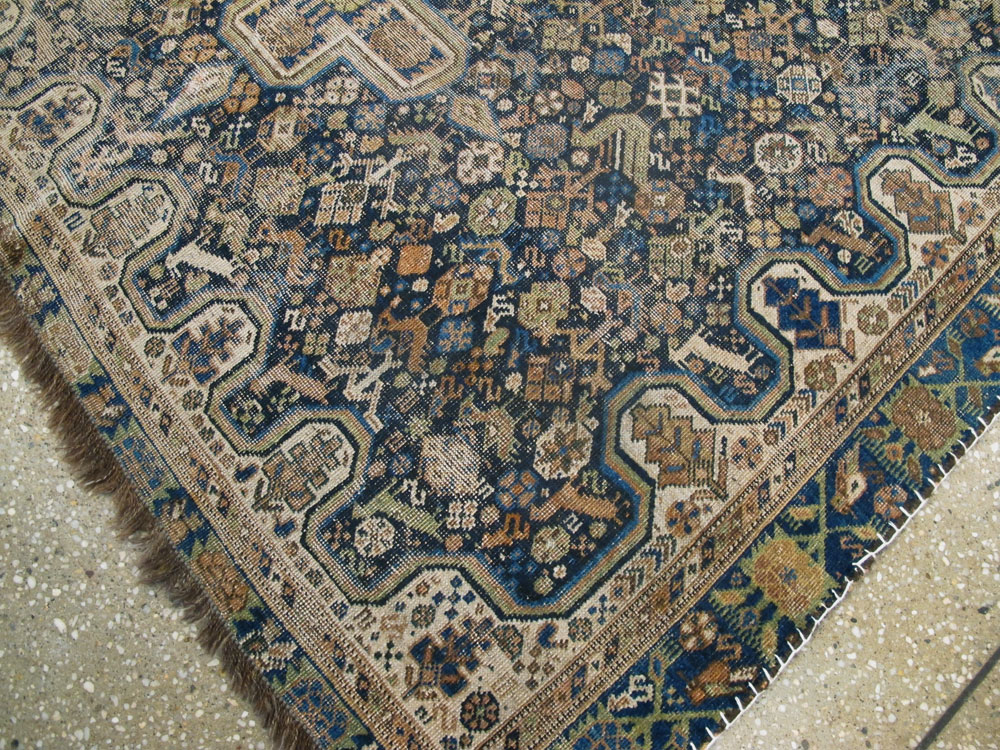 Antique Persian Afshar Rug, No.25690 - Gsblank
