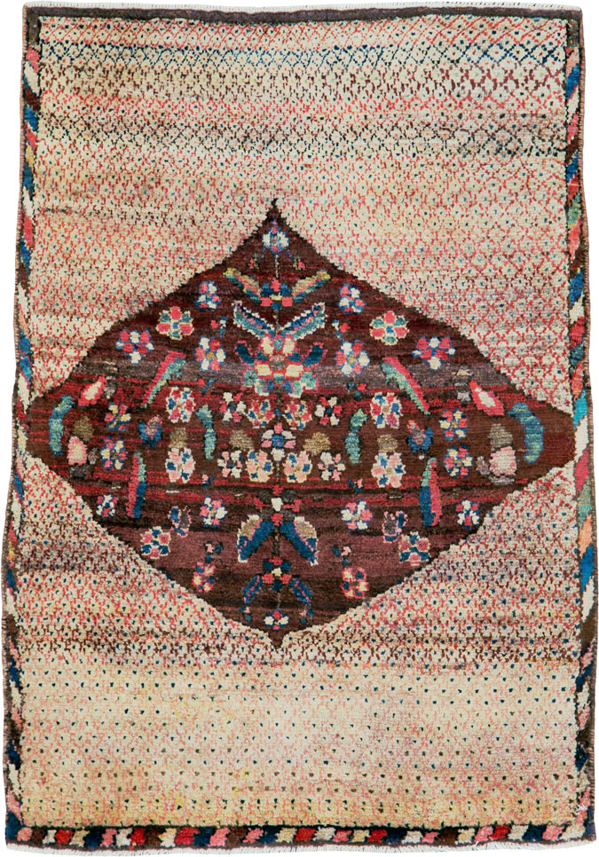 Vintage Persian Malayer Rug, No.25702 - Gsblank