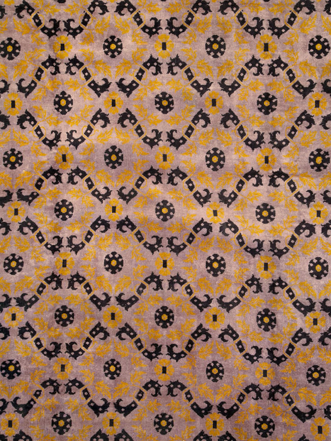 Vintage Chinese Art Deco Carpet, No.25716 - Gsblank