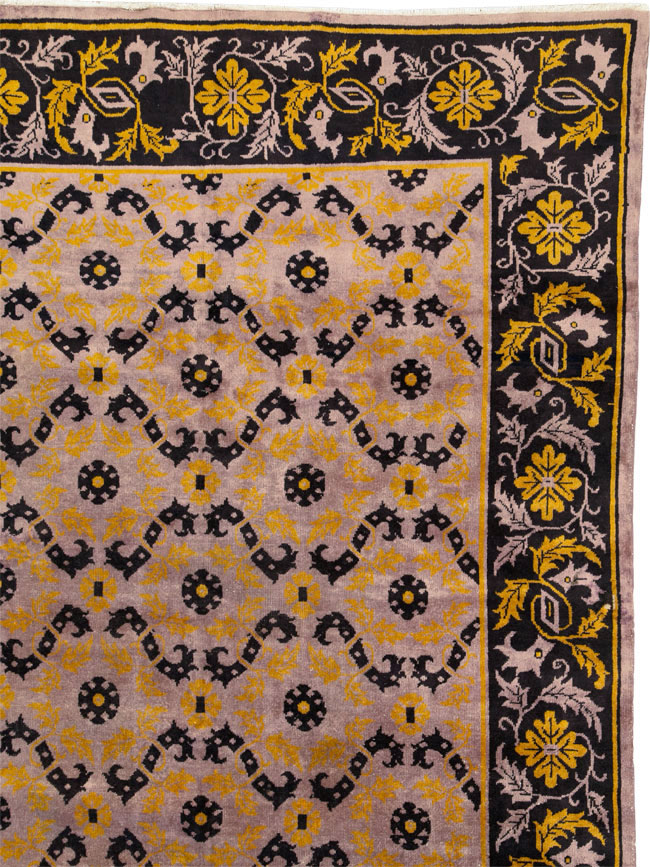 Vintage Chinese Art Deco Carpet, No.25716 - Gsblank