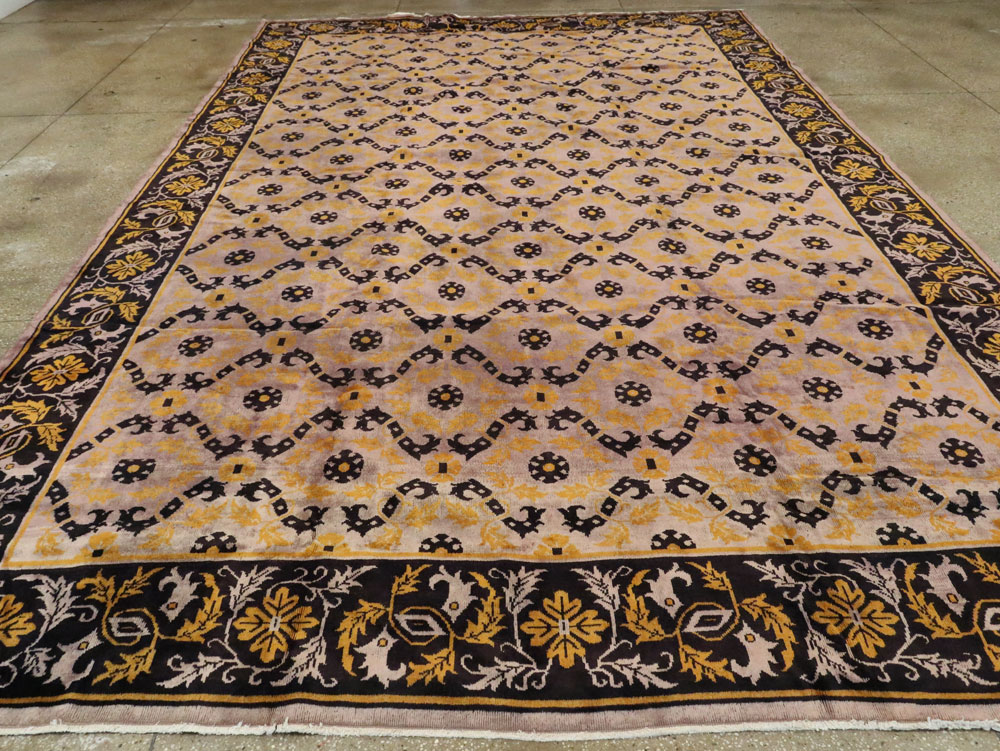 Vintage Chinese Art Deco Carpet, No.25716 - Gsblank