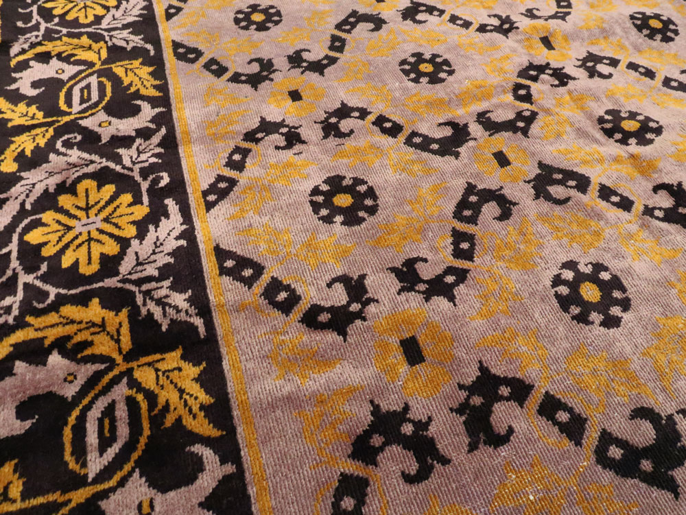 Vintage Chinese Art Deco Carpet, No.25716 - Gsblank