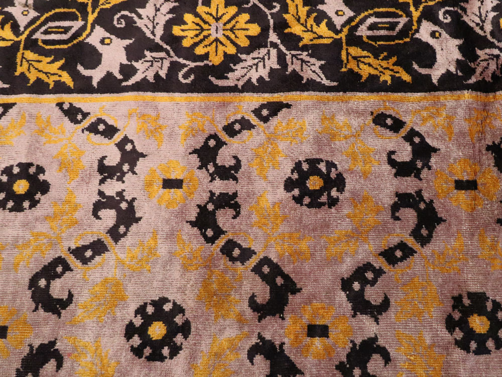 Vintage Chinese Art Deco Carpet, No.25716 - Gsblank