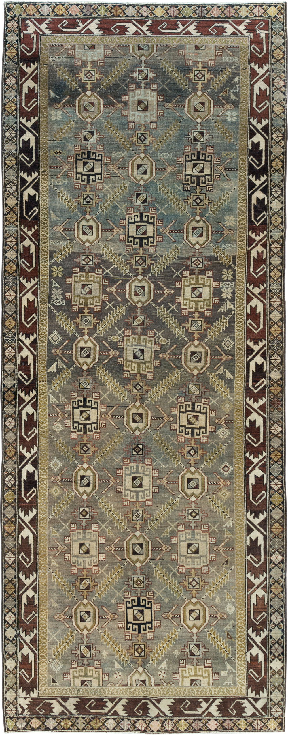 Vintage Persian Malayer Rug, No.25723 - Gsblank