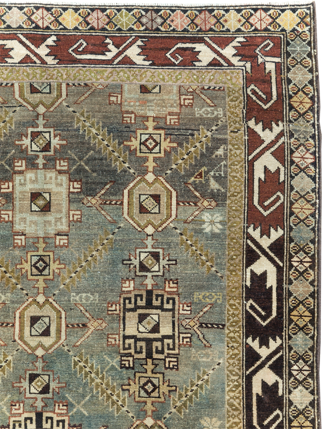 Vintage Persian Malayer Rug, No.25723 - Gsblank