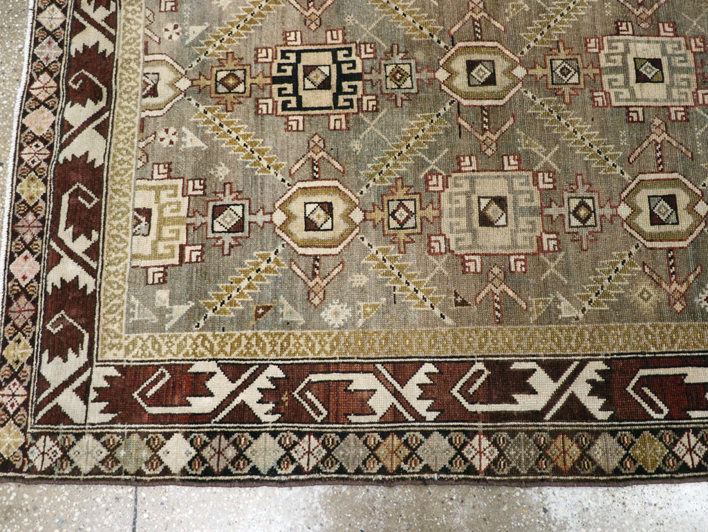 Vintage Persian Malayer Rug, No.25723 - Gsblank