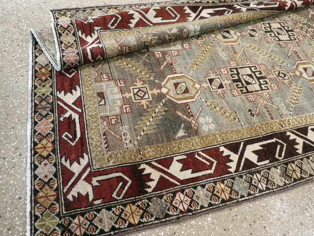 Vintage Persian Malayer Rug, No.25723 - Gsblank