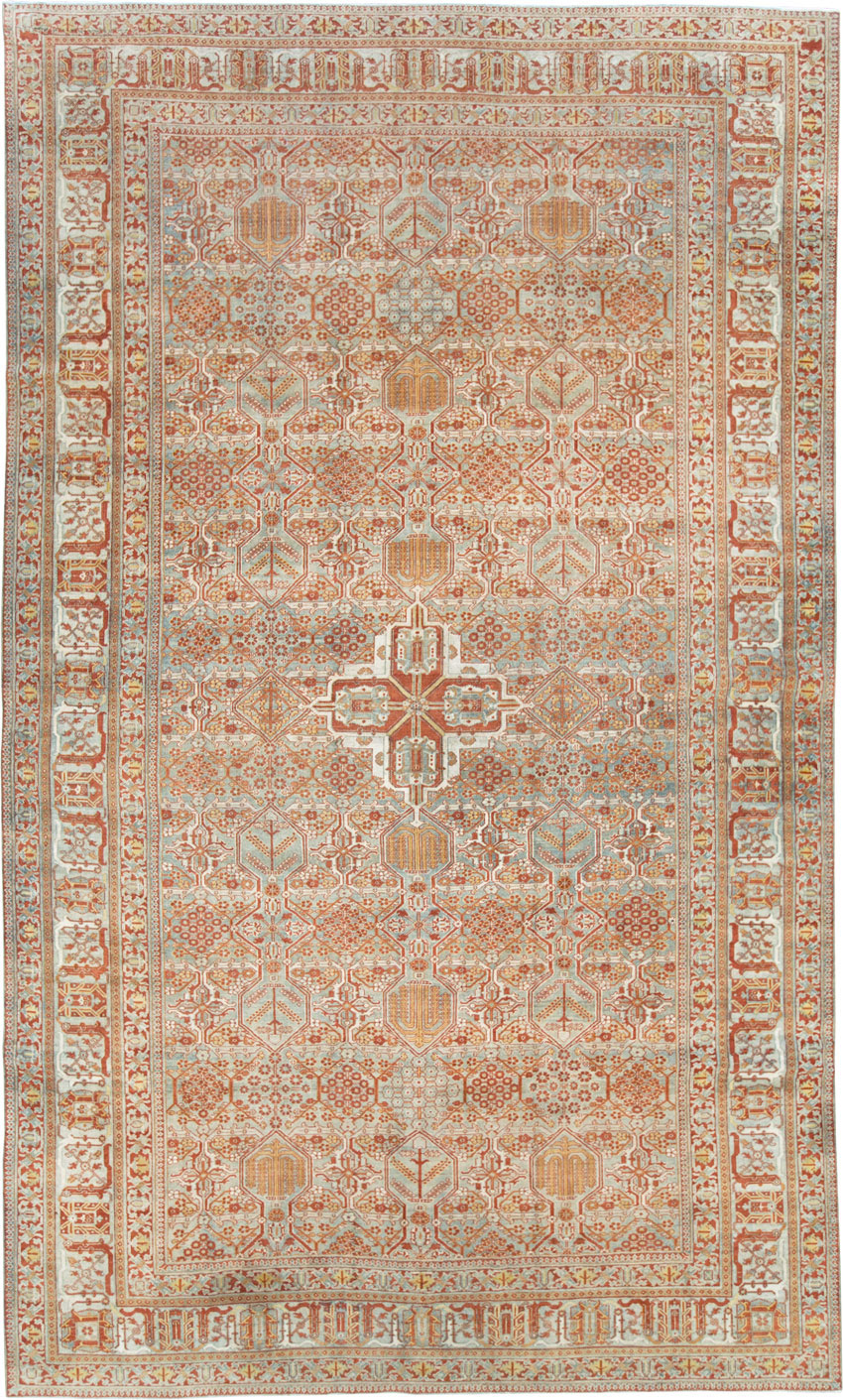 Antique Persian Joshegan Carpet, No.25726 - Gsblank