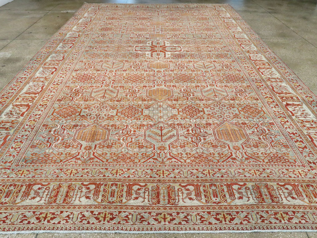 Antique Persian Joshegan Carpet, No.25726 - Gsblank