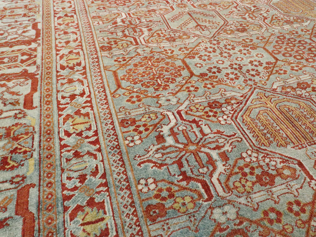 Antique Persian Joshegan Carpet, No.25726 - Gsblank