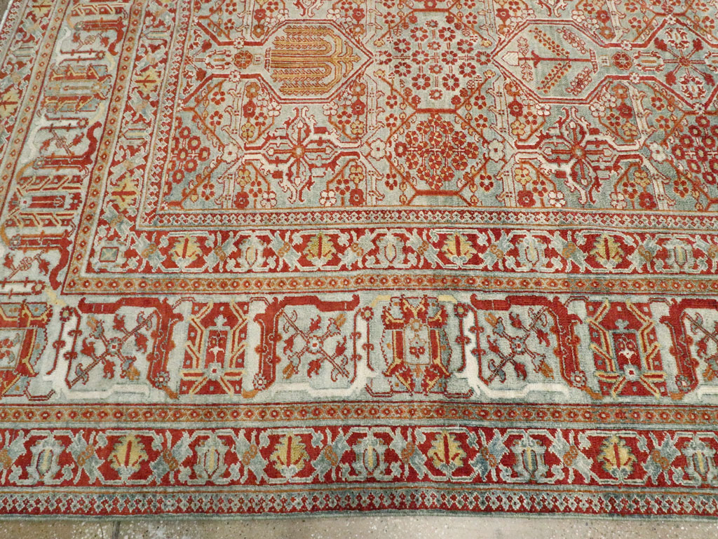 Antique Persian Joshegan Carpet, No.25726 - Gsblank