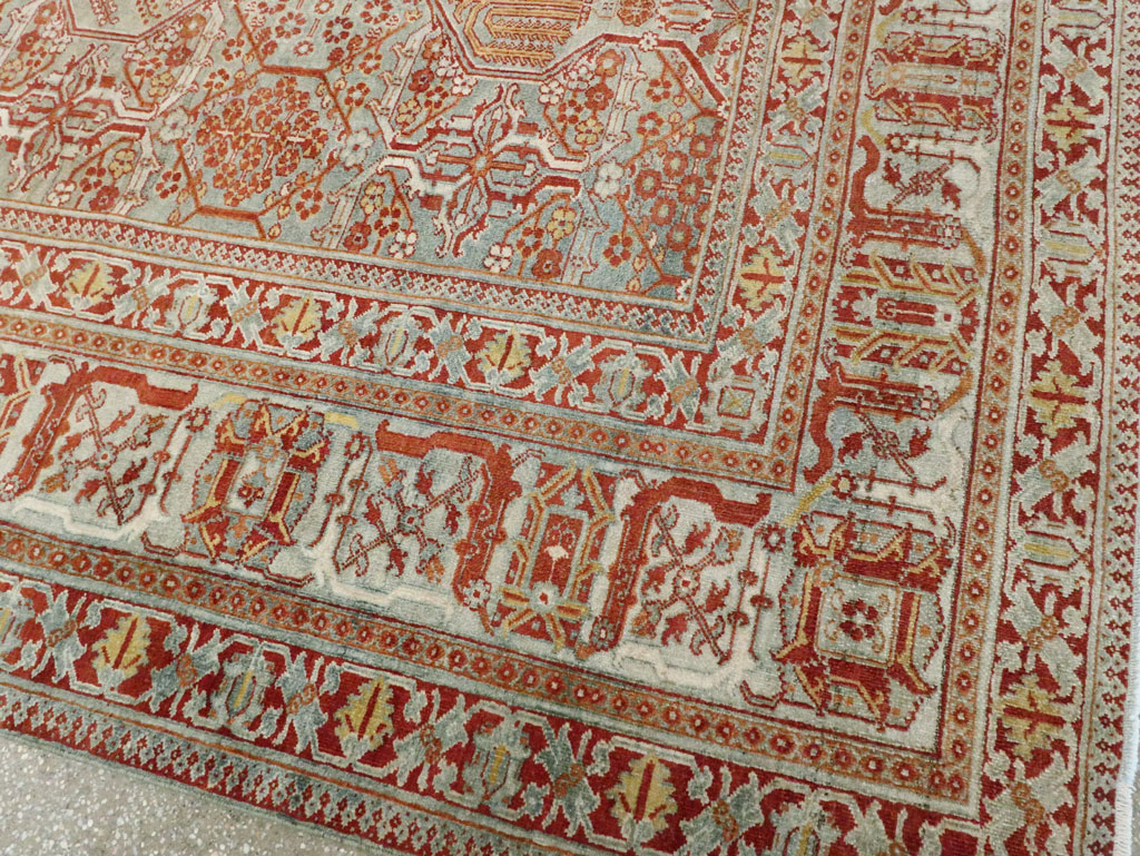 Antique Persian Joshegan Carpet, No.25726 - Gsblank