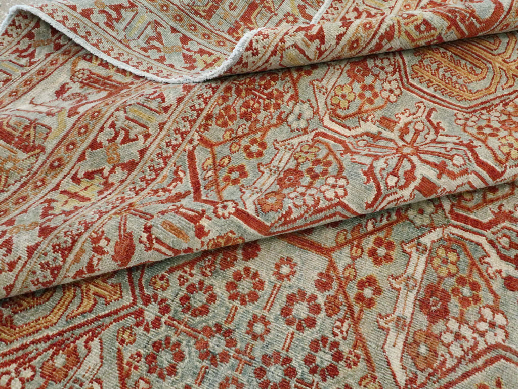 Antique Persian Joshegan Carpet, No.25726 - Gsblank