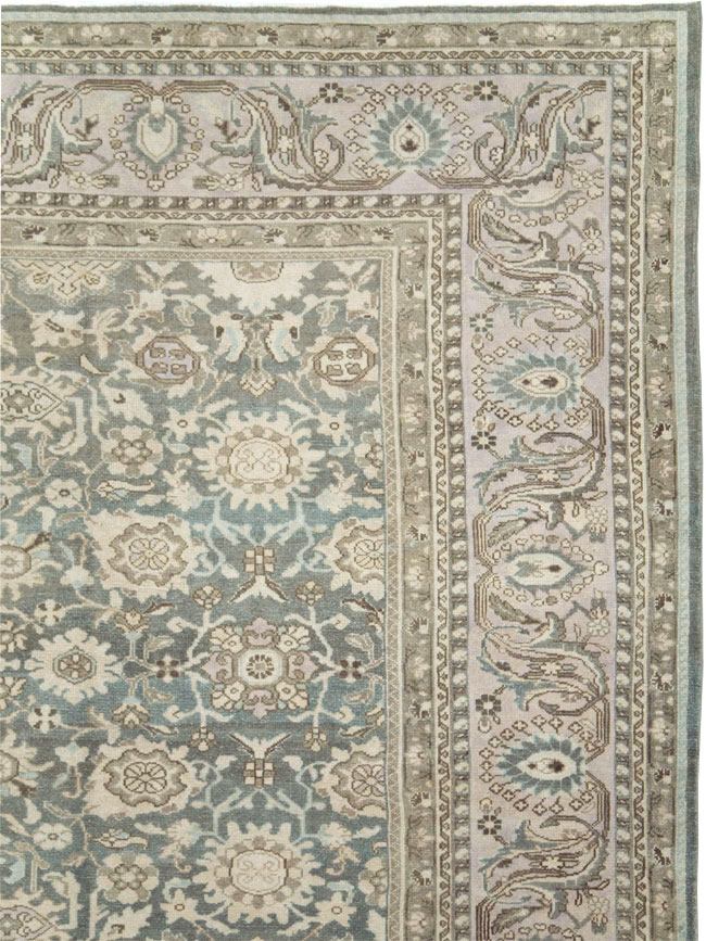 Vintage Persian Malayer Room Size Carpet, No.25731 - Gsblank