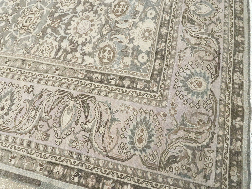 Vintage Persian Malayer Room Size Carpet, No.25731 - Gsblank