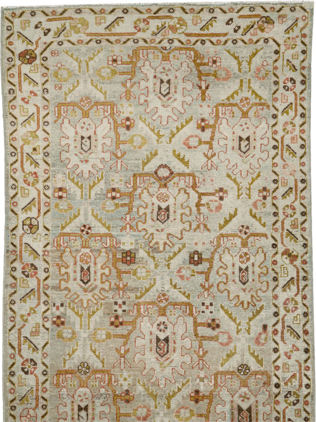 Vintage Persian Malayer Runner (Pair: 1 of 2), No.25734 - Gsblank