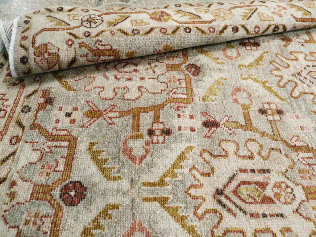 Vintage Persian Malayer Runner (Pair: 1 of 2), No.25734 - Gsblank