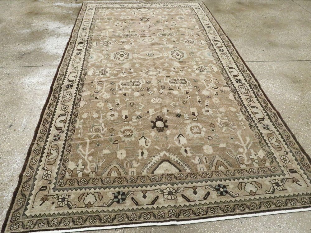 Vintage Persian Malayer Gallery Carpet, No.25737 - Gsblank