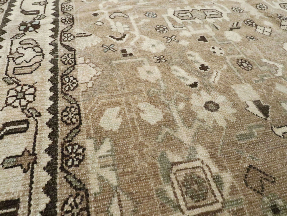 Vintage Persian Malayer Gallery Carpet, No.25737 - Gsblank