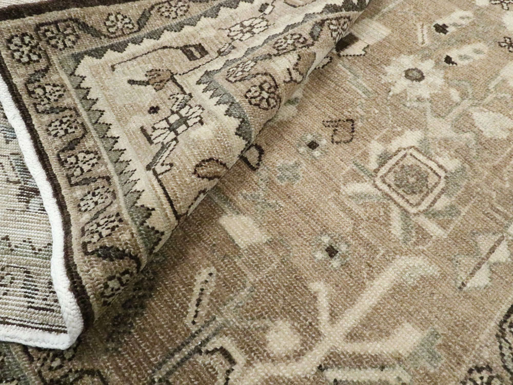 Vintage Persian Malayer Gallery Carpet, No.25737 - Gsblank