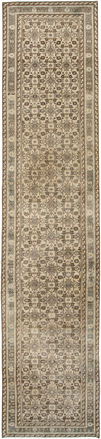Vintage Persian Malayer Runner (Pair: 1 of 2), No.25738 - Gsblank