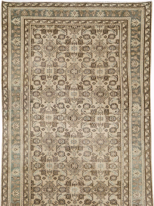Vintage Persian Malayer Runner (Pair: 1 of 2), No.25738 - Gsblank