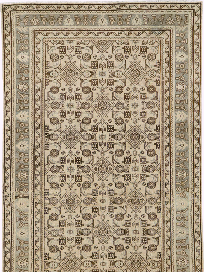 Vintage Persian Malayer Runner (Pair: 1 of 2), No.25738 - Gsblank