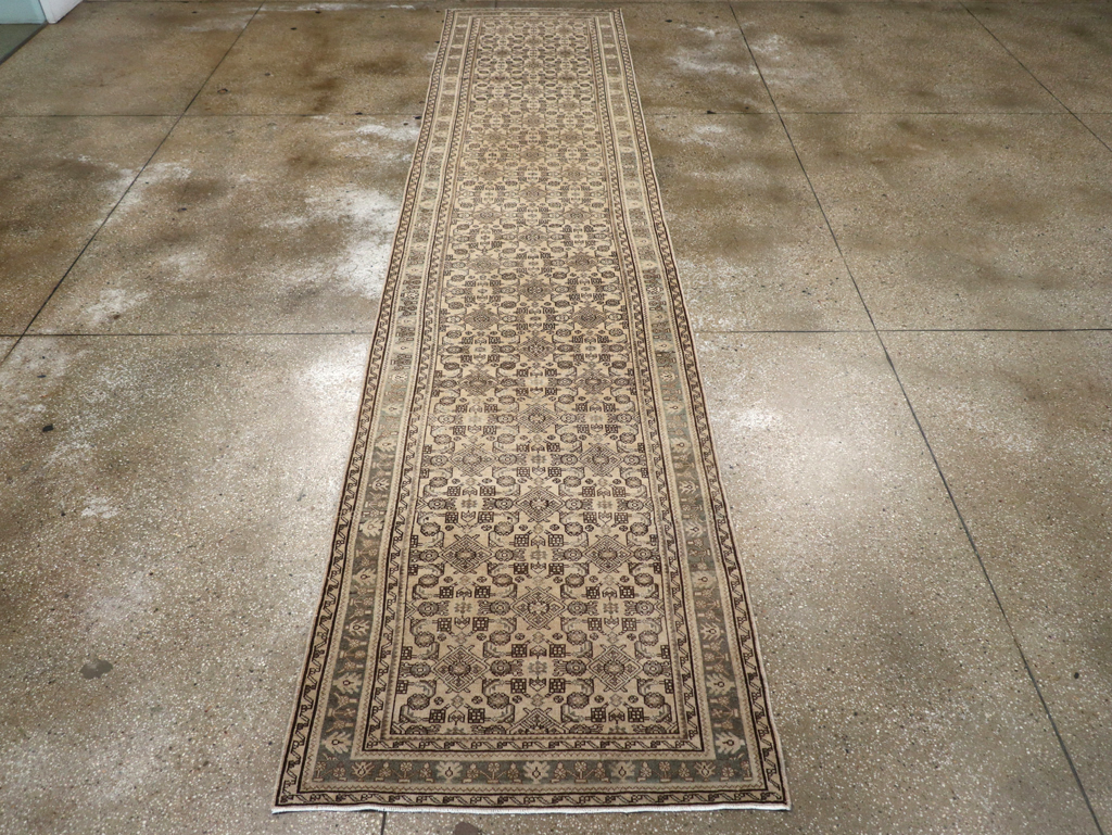 Vintage Persian Malayer Runner (Pair: 1 of 2), No.25738 - Gsblank