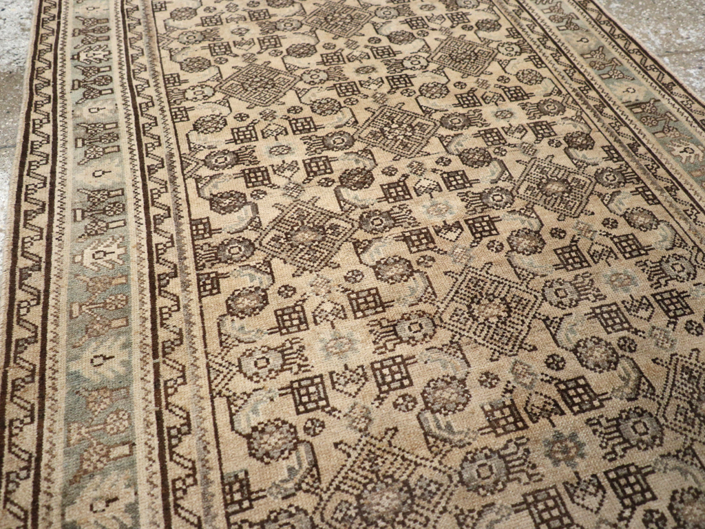 Vintage Persian Malayer Runner (Pair: 1 of 2), No.25738 - Gsblank