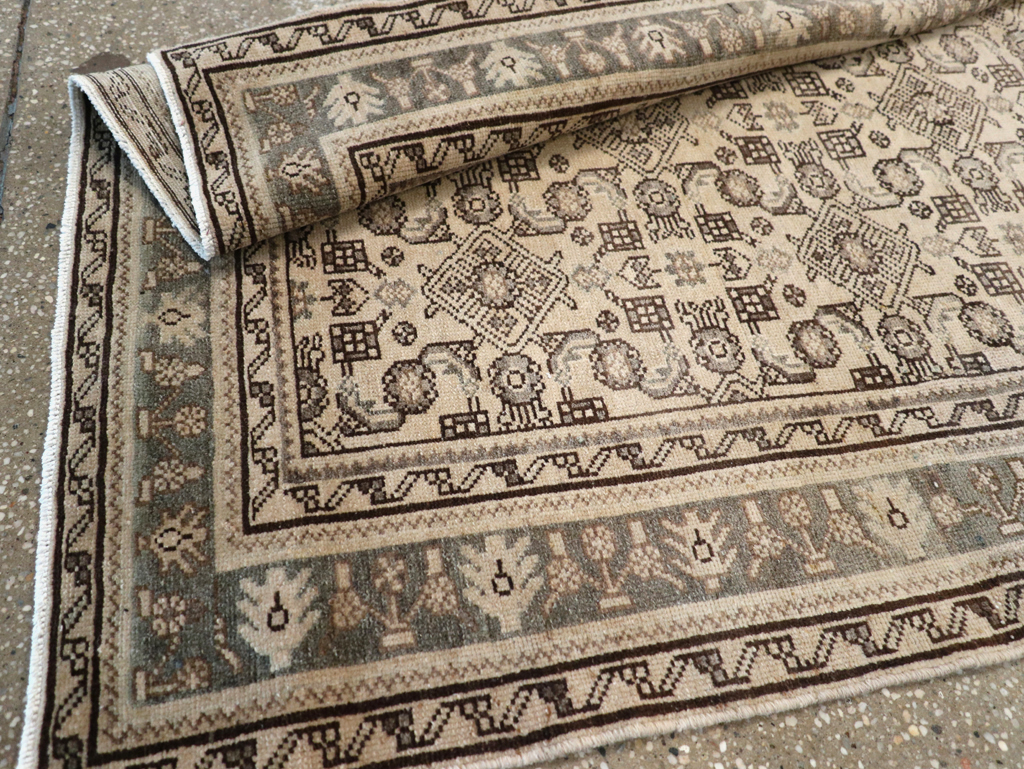 Vintage Persian Malayer Runner (Pair: 1 of 2), No.25738 - Gsblank