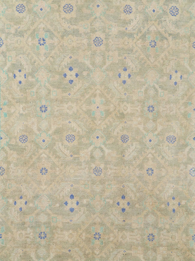 Vintage Persian Malayer Gallery Carpet, No.25742 - Gsblank