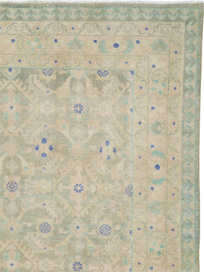 Vintage Persian Malayer Gallery Carpet, No.25742 - Gsblank