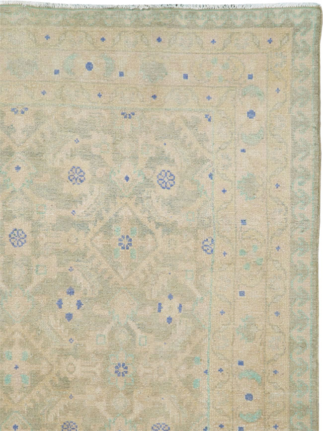 Vintage Persian Malayer Gallery Carpet, No.25742 - Gsblank