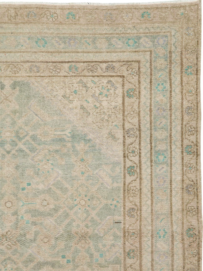 Vintage Persian Malayer Gallery Carpet (Pair: 1 of 2), No.25743 - Gsblank
