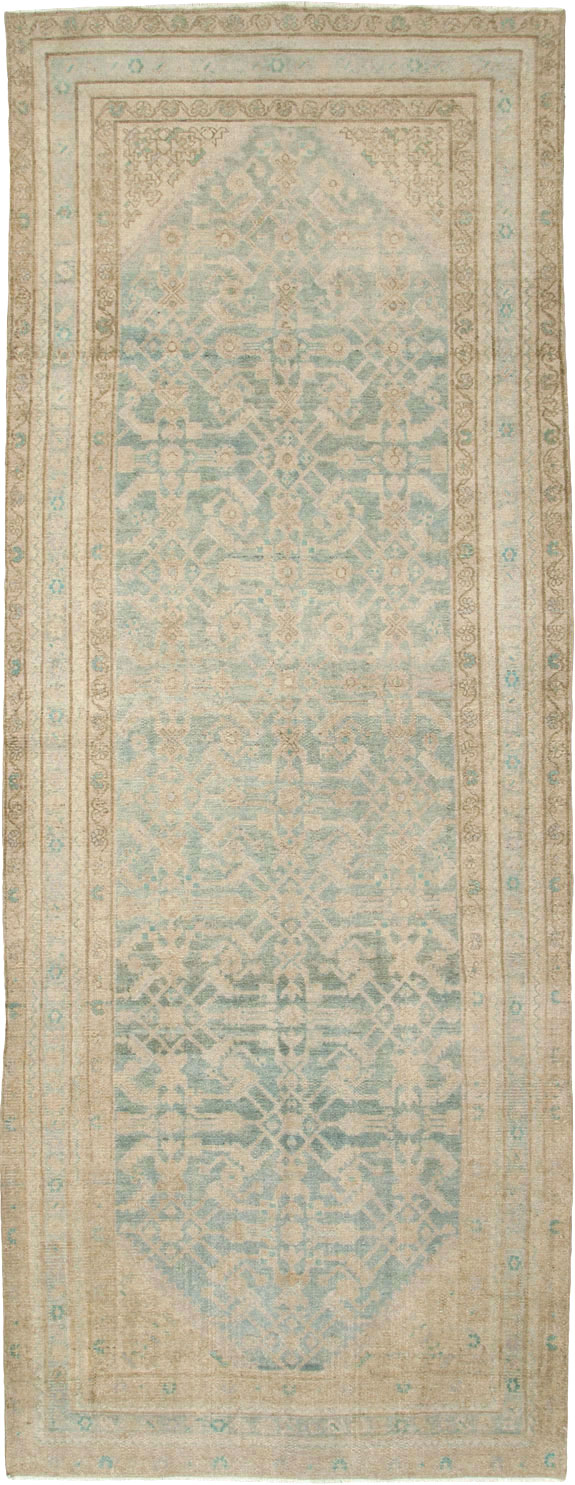 Vintage Persian Malayer Gallery Carpet (Pair: 2 of 2), No.25744 - Gsblank