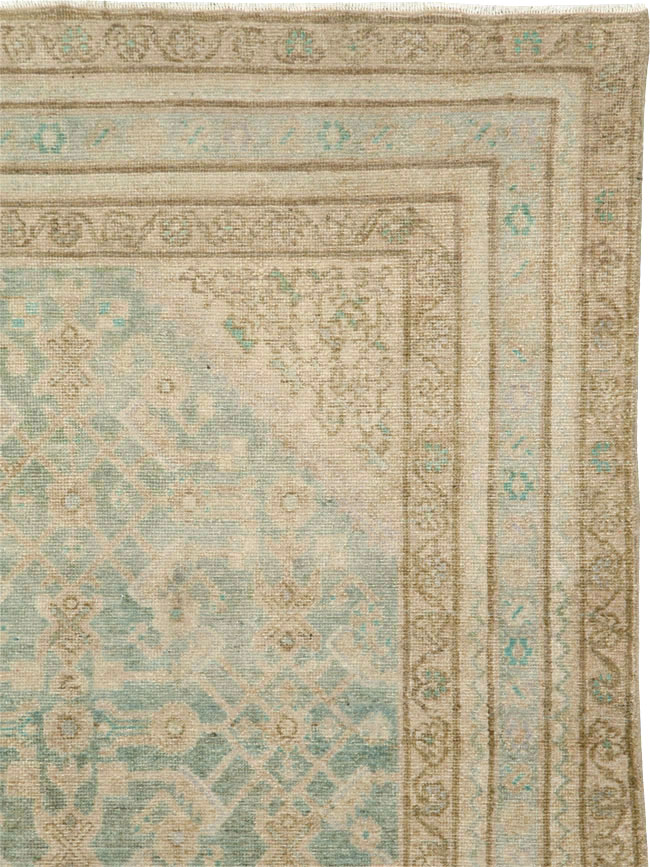 Vintage Persian Malayer Gallery Carpet (Pair: 2 of 2), No.25744 - Gsblank