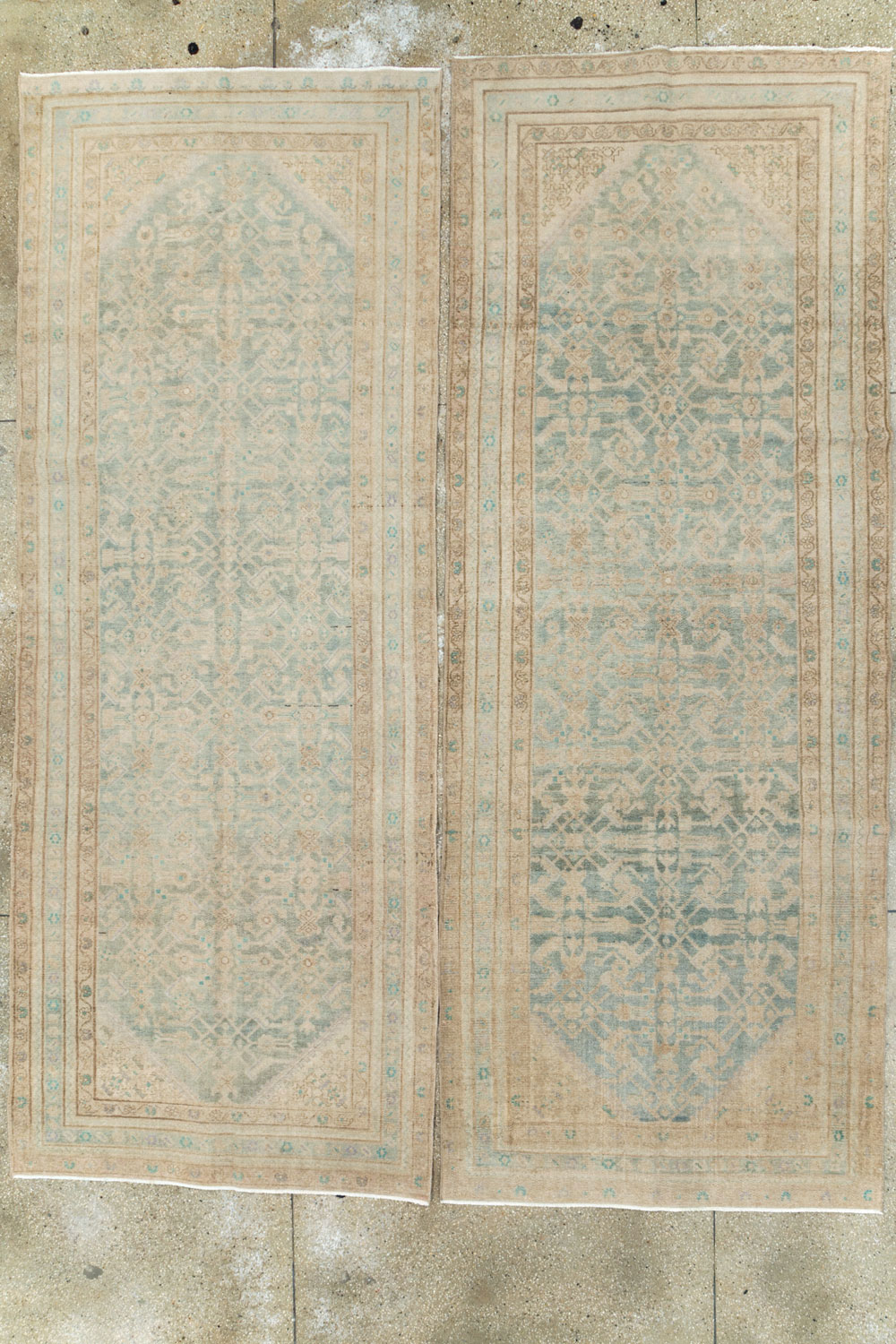Vintage Persian Malayer Gallery Carpet (Pair: 2 of 2), No.25744 - Gsblank