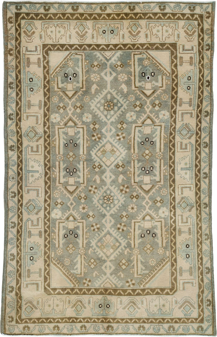 Vintage Persian Malayer Rug, No.25745 - Gsblank