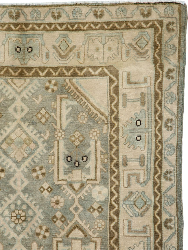 Vintage Persian Malayer Rug, No.25745 - Gsblank